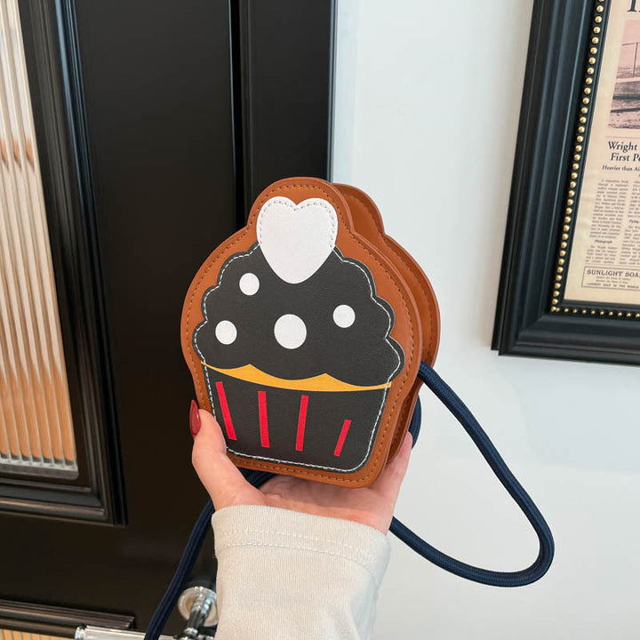Damen Umhängetasche im Cupcake-Design Nord Taschen