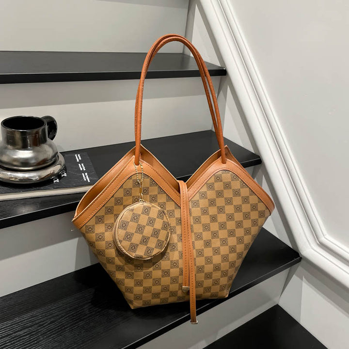 Damen Shopper-Tasche mit praktischem Innenfach und stilvollem Design Nord Taschen