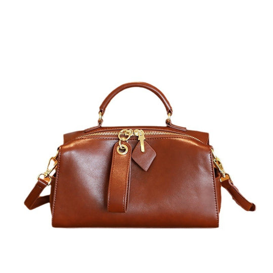 Damen Handtasche mit elegantem Reißverschluss und abnehmbaren Schulterriemen Nord Taschen