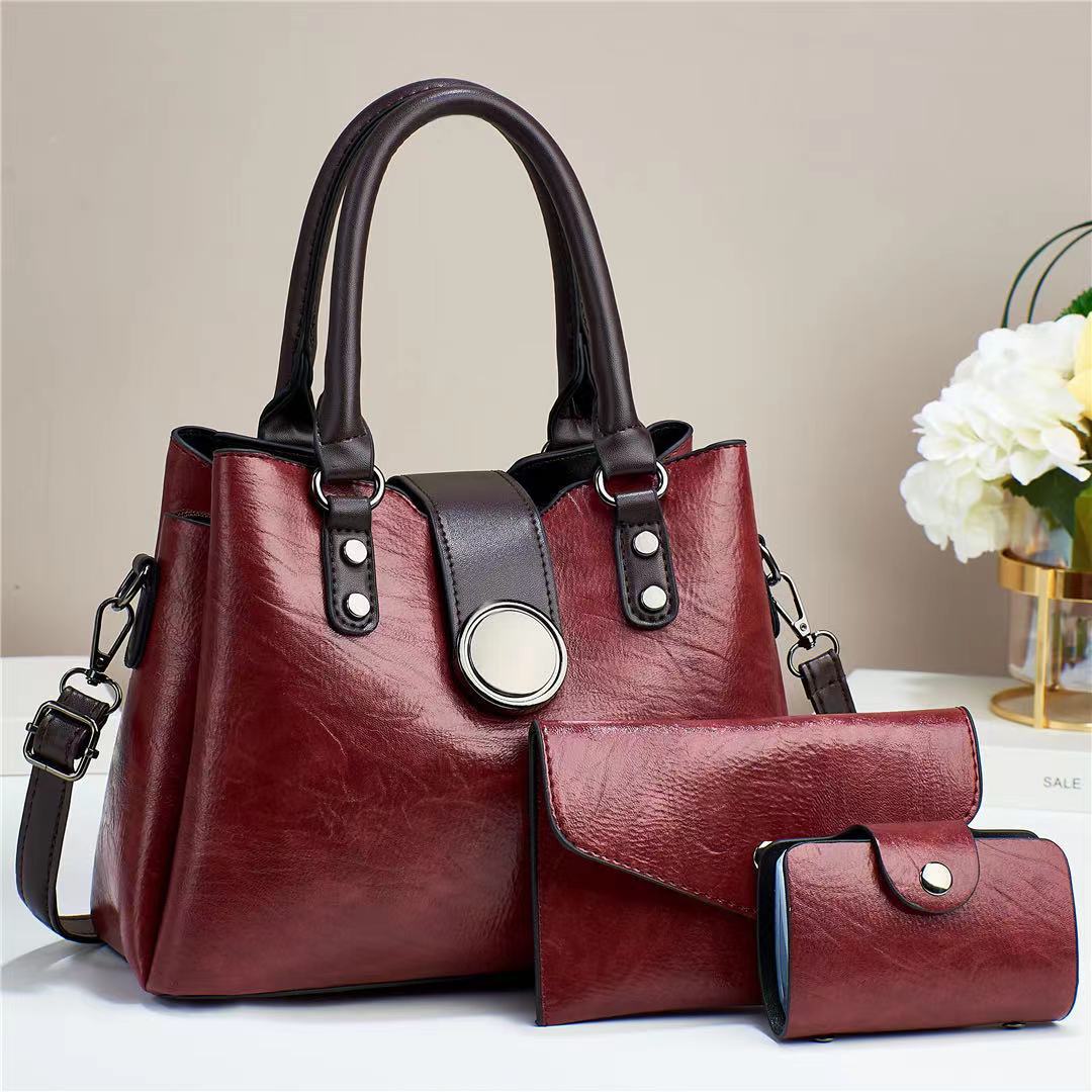 Damen Designer Handtasche mit abnehmbarem Geldbeutel Nord Taschen