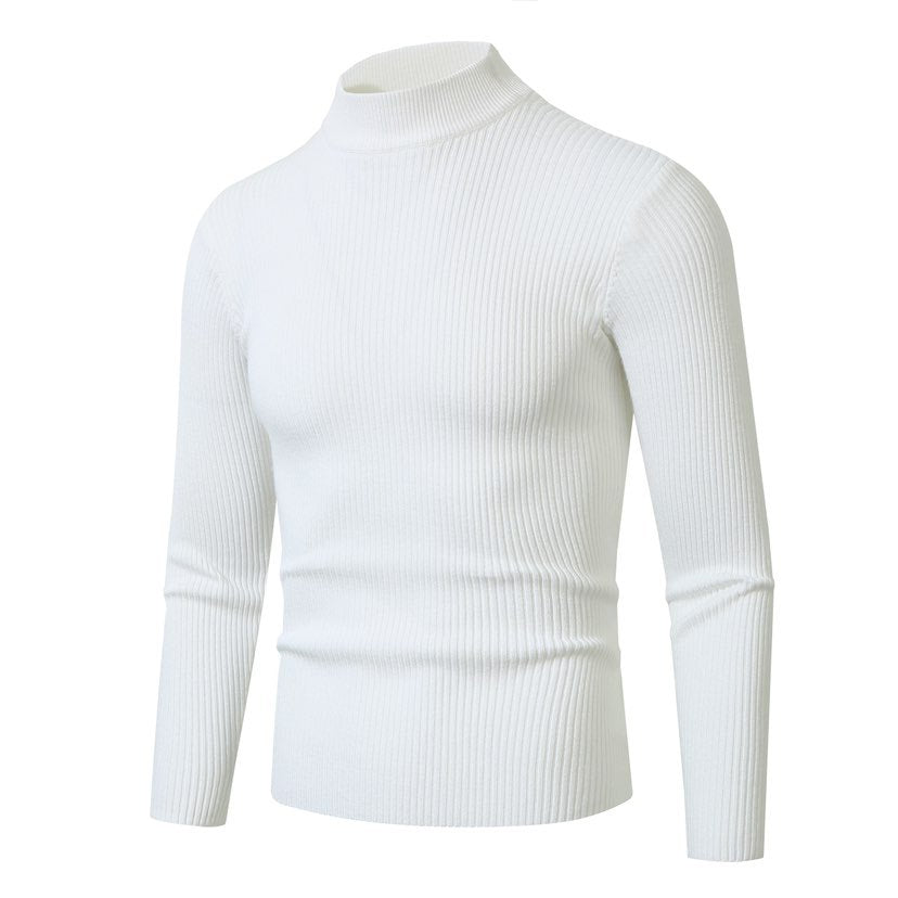 Herren Rollkragenpullover aus hochwertiger Rippenstruktur Nord Taschen