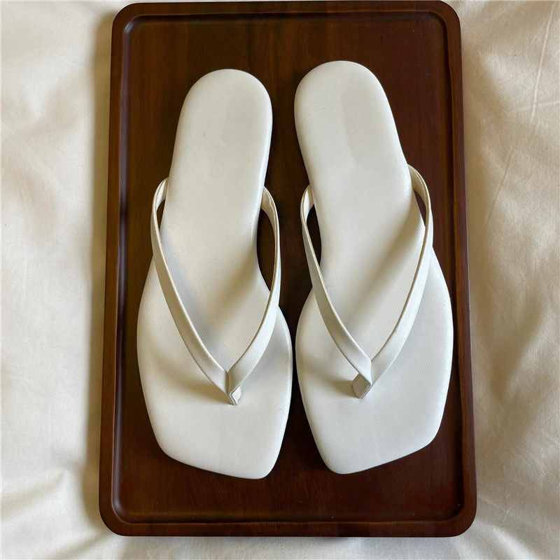 Damen Zehentrenner-Sandalen mit geschwungenem Fußbett und eleganter Riemenkonstruktion - Vittorelli