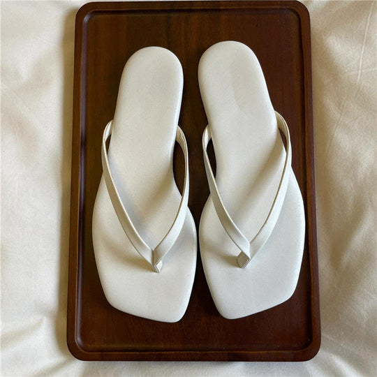 Damen Zehentrenner-Sandalen mit geschwungenem Fußbett und eleganter Riemenkonstruktion - Vittorelli