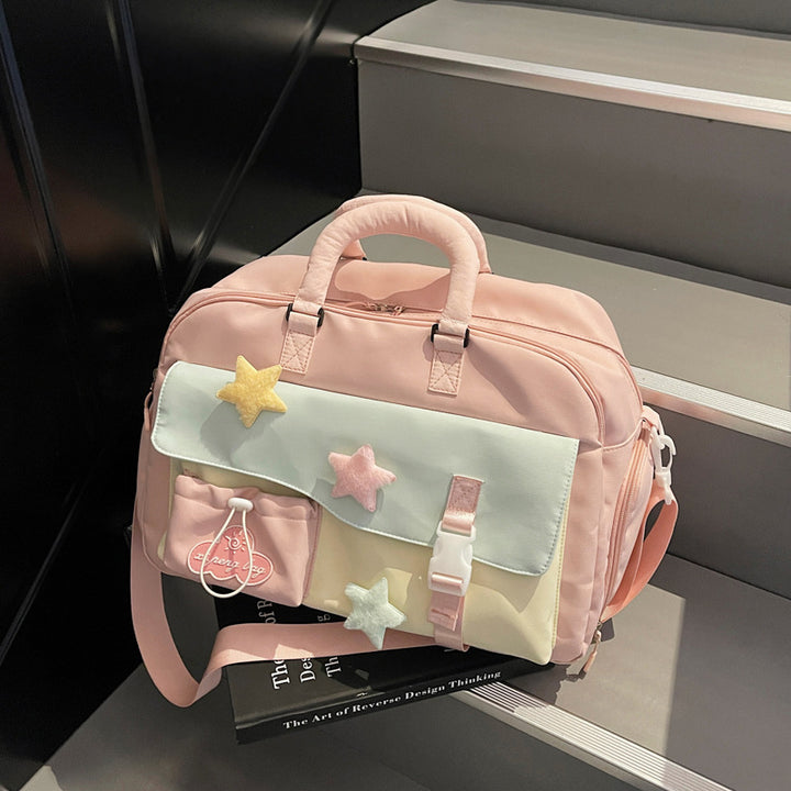 Damen multifunktionale Tragetasche mit kreativen Applikationen Nord Taschen