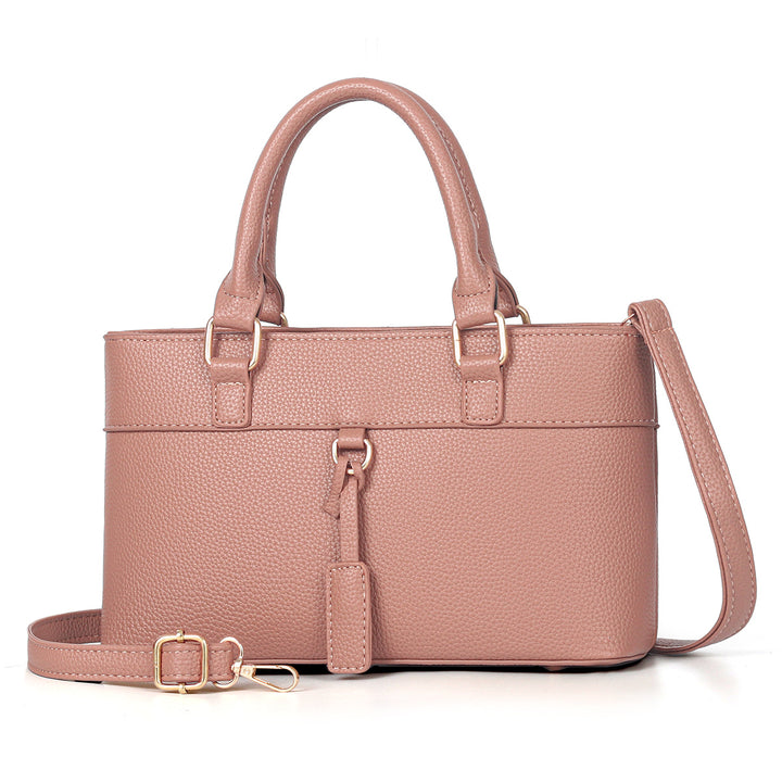 Damen elegante Handtasche mit strukturiertem Leder Nord Taschen