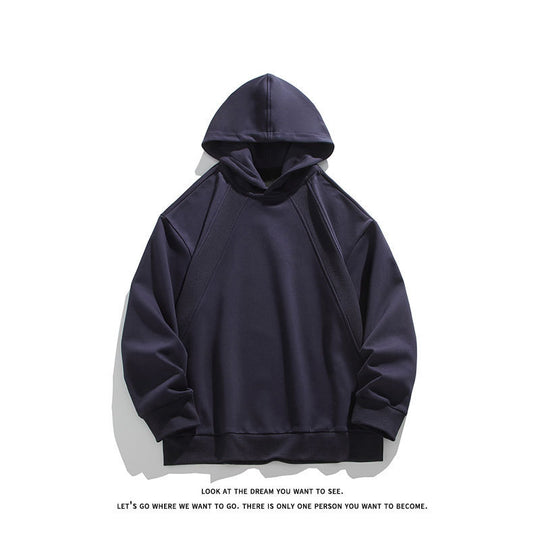 Herren Oversize-Kapuzenpullover mit Raglannähten und minimalistischem Streetwear-Design Nord Taschen
