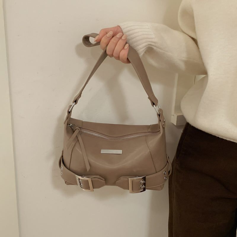 Damen stilvolle Mini-Hobo-Tasche mit verstellbarem Tragegriff Nord Taschen