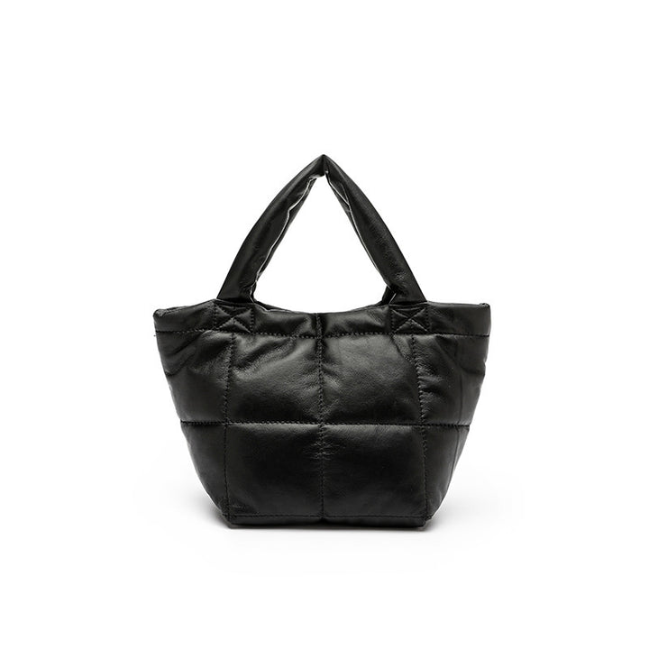 Damen Handtasche aus hochwertigem, gestepptem Kunstleder Nord Taschen