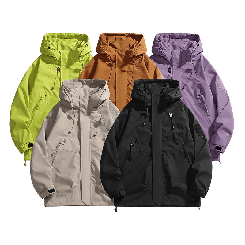 Damen Outdoor-Jacke mit verstellbarer Kapuze und atmungsaktiven Einsätzen Avellé