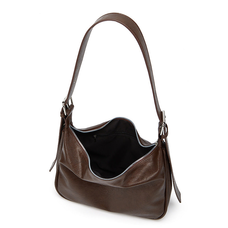 Damen Hobo-Tasche mit schickem Faltendesign und hochwertiger Kunstlederoberfläche Nord Taschen