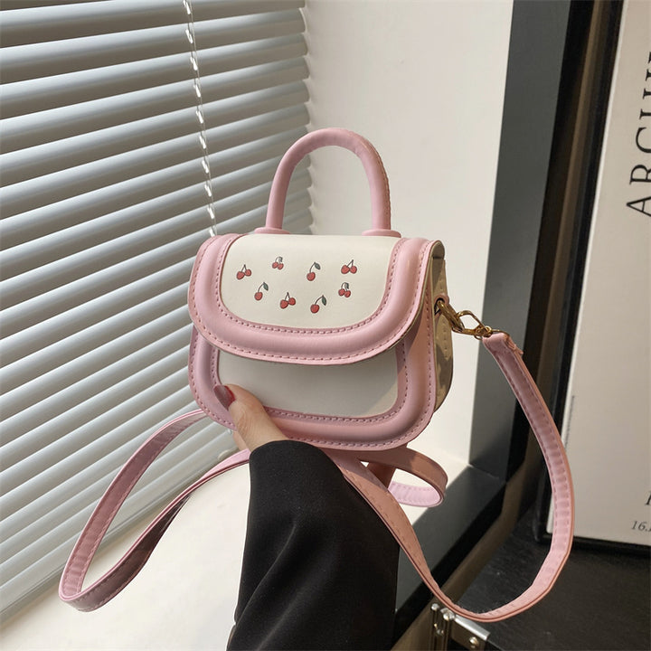 Damen Mini-Handtasche mit verspieltem Kirschmotiv Nord Taschen