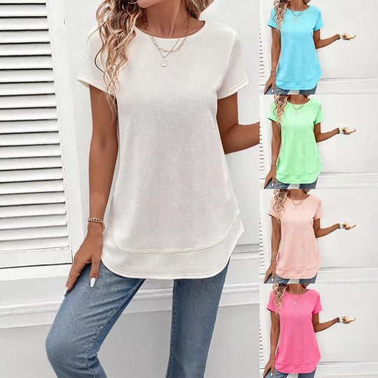 Damen sportliches Baumwollshirt
