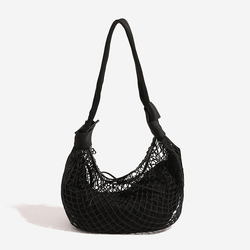 Damen Stricktragetasche mit praktischem Kordelzug Nord Taschen