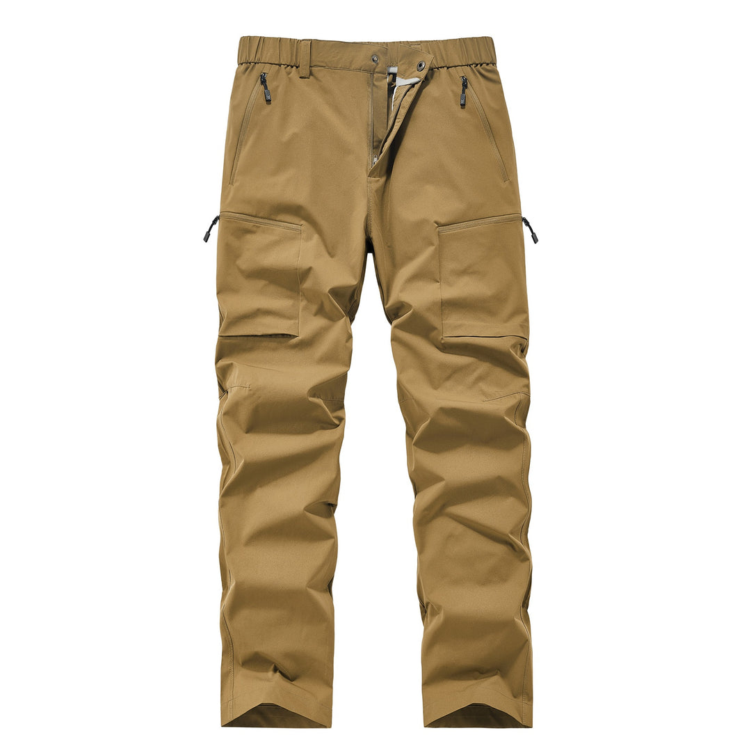 Herren Multifunktionale Cargo-Reisehose mit elastischem Bund, Reißverschlusstaschen und Knieverstärkung Nord Taschen