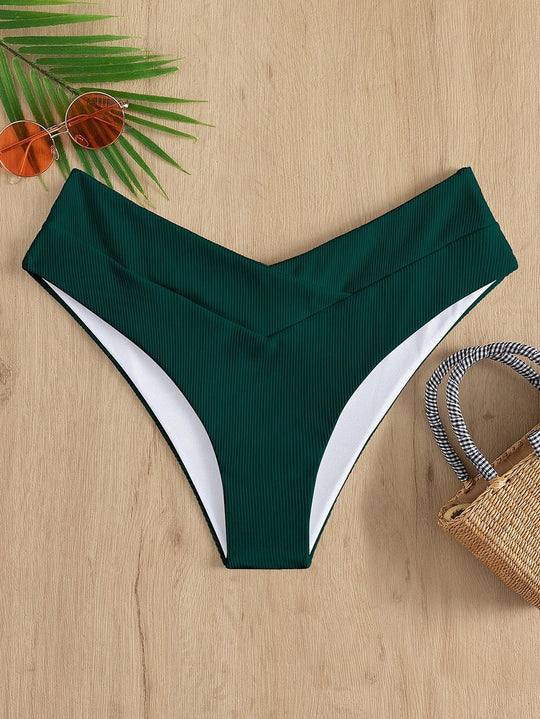 Damen Hochgeschnittenes Bikini-Höschen Nord Taschen