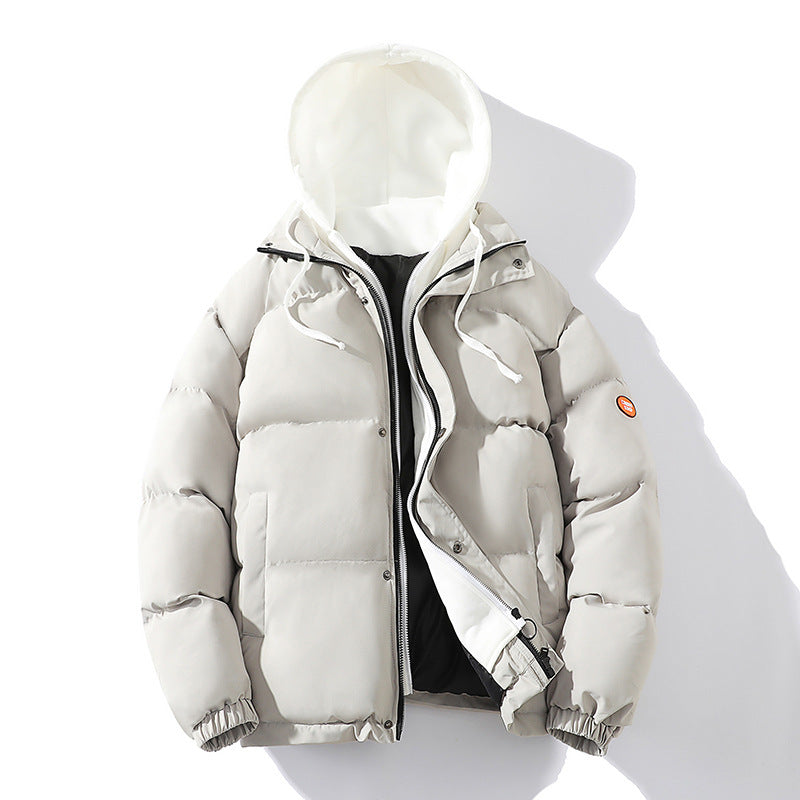Herren Gepolsterte Steppjacke mit integriertem Kapuzen-Layer und windabweisender Außenlage Nord Taschen