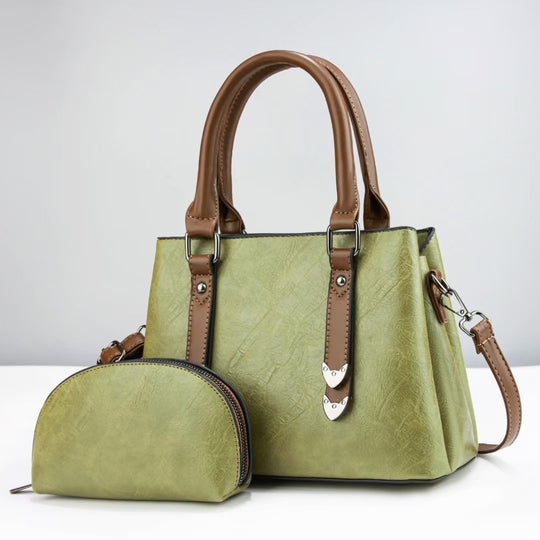 Damen Handtasche mit abnehmbarem Schulterriemen und praktischer Kosmetiktasche Nord Taschen