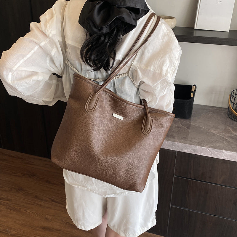 Damen elegante Tragetasche aus hochwertigem Kunstleder Nord Taschen
