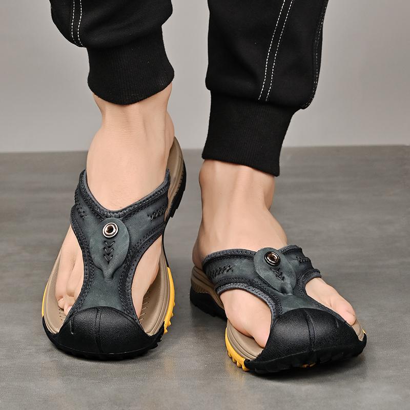 Herren Orthopädische Freizeit-Sandalen mit verstellbarem Riemensystem