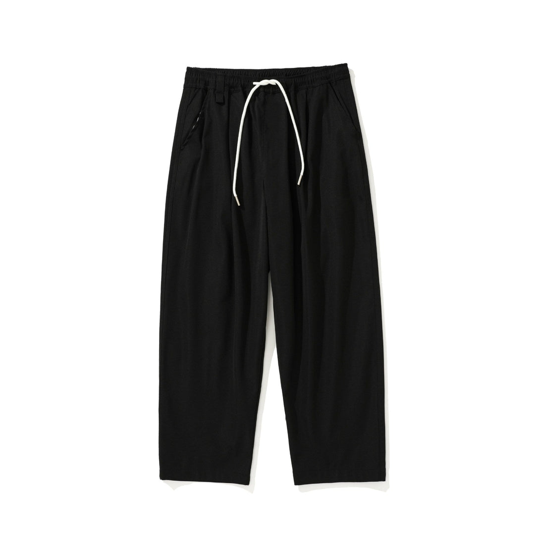 Damen Cropped-Komforthose mit elastischem Bund und Tunnelzug Nord Taschen
