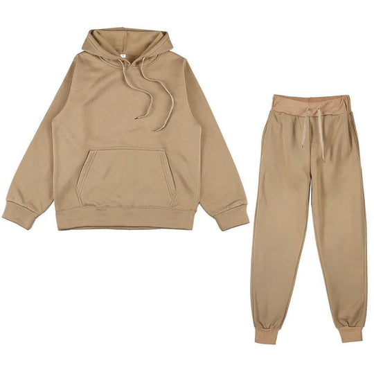 Unisex nan weiches Lounge-Set mit Oversize-Hoodie, taillenhoher Jogginghose und geripptem Knöchelabschluss Nord Taschen