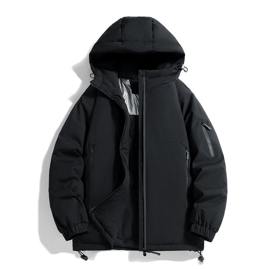 Unisex Warmer wasserabweisender Steppparka mit technischer Kapuze Nord Taschen