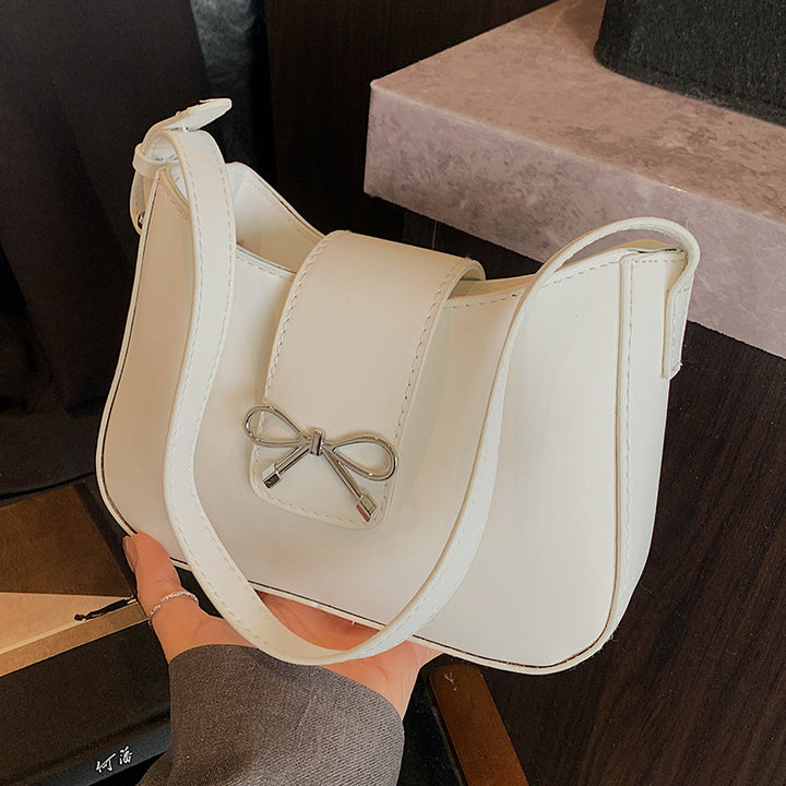 Damen Handtasche mit raffiniertem Knotenverschluss Nord Taschen