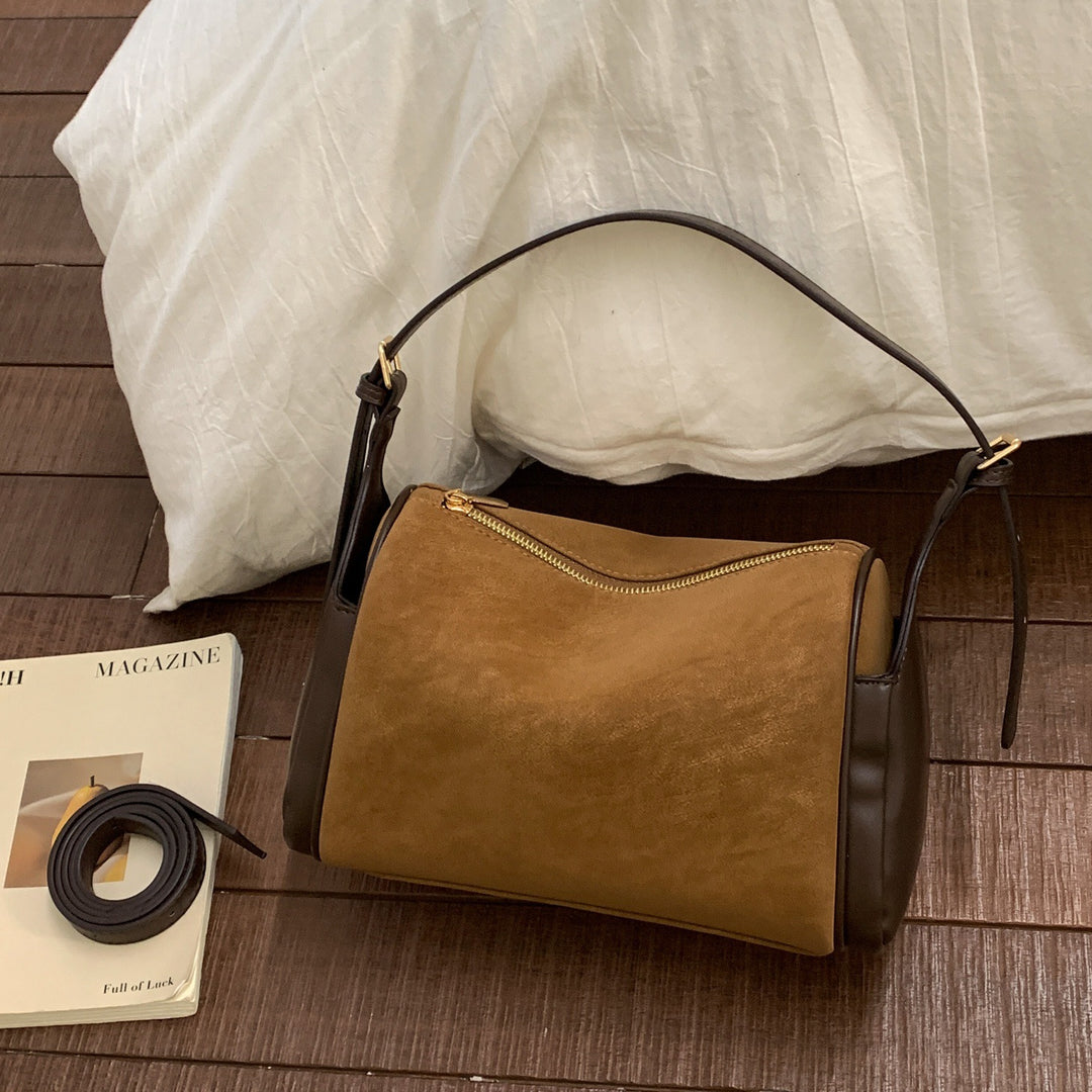 Damen Umhängetasche aus hochwertigem Kunstleder mit elegantem Strukturdesign Nord Taschen