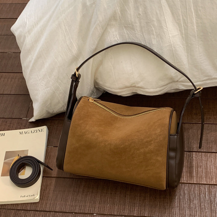 Damen Umhängetasche aus hochwertigem Kunstleder mit elegantem Strukturdesign Nord Taschen