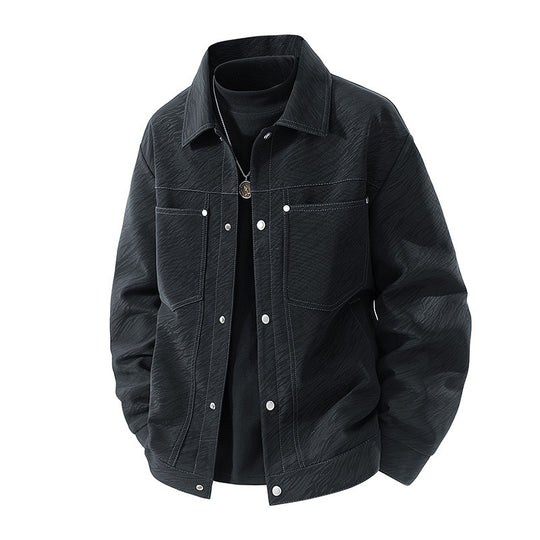 Herren Stilvolle Overshirt Jacke Nord Taschen