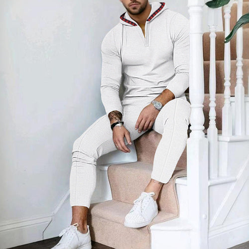 Herren Sportlicher Freizeitanzug mit modernem Kragen und praktischen Taschen Nord Taschen