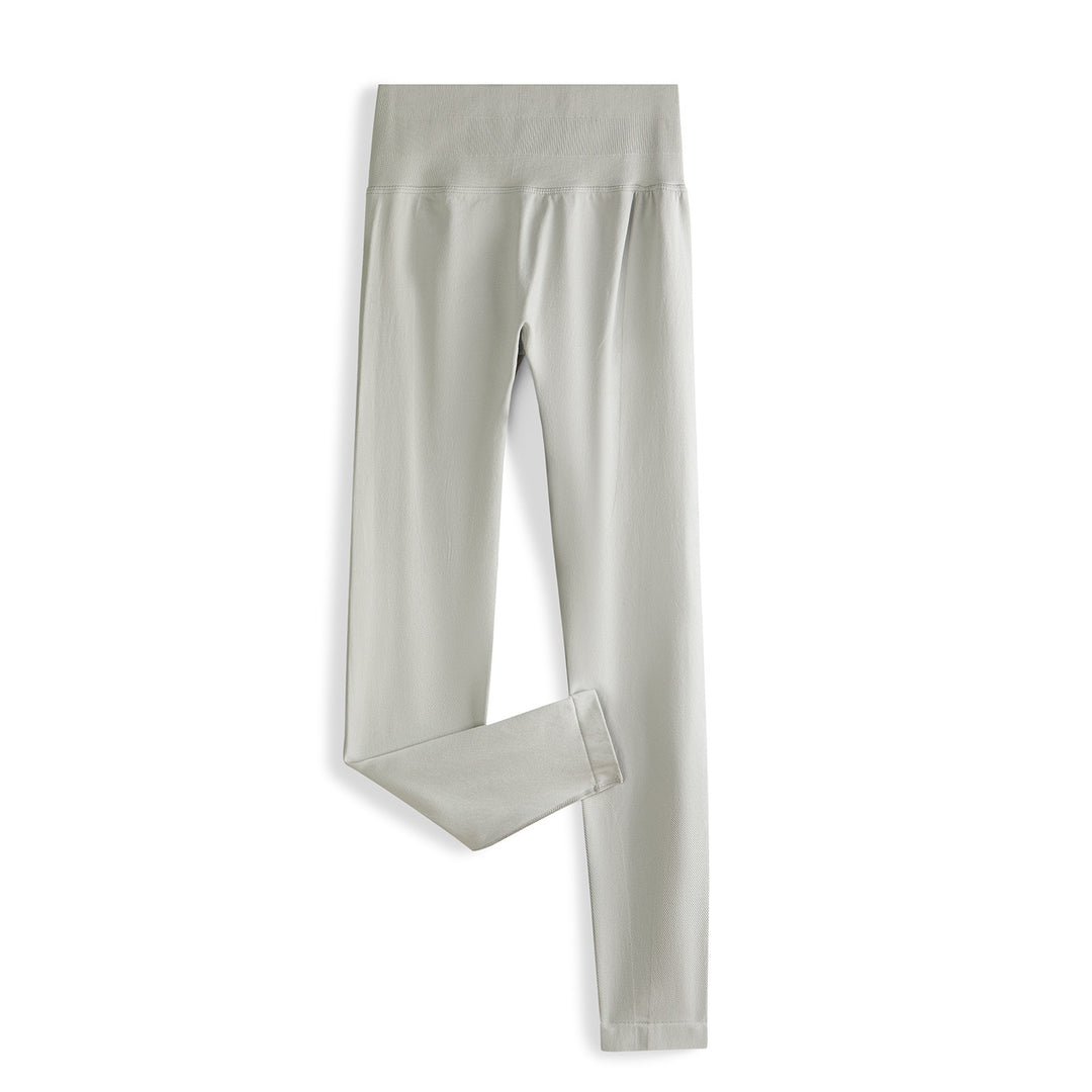 Damen Nahtlose High-Waist Leggings mit breitem Komfortbund Nord Taschen