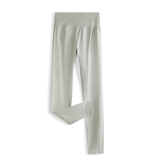 Damen Nahtlose High-Waist Leggings mit breitem Komfortbund Nord Taschen