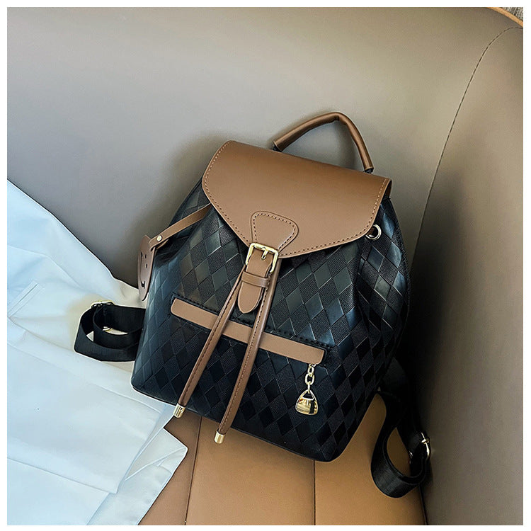 Damen modischer Rucksack mit elegantem Flechtmuster Nord Taschen