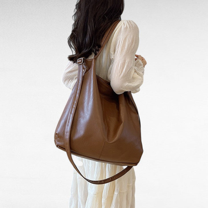 Nord Taschen | Large Soft Leather Shoulder Handbag