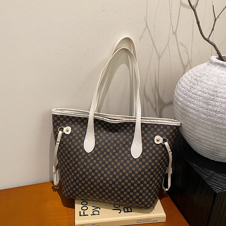 Damen elegante Tote-Bag mit strukturiertem Design und hochwertigen Lederakzenten Nord Taschen