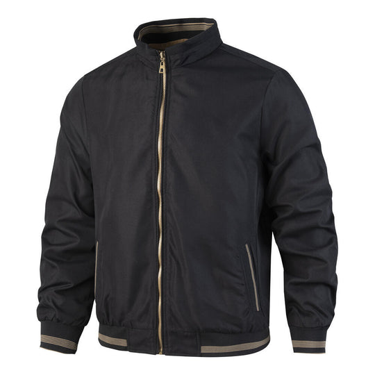 Herren Sportliche Bomberjacke mit hohen Kragen und praktischen Taschen Nord Taschen