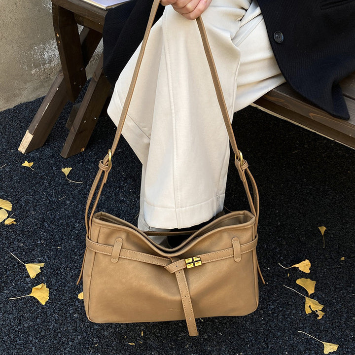 Damen elegante Handtasche mit herausnehmbarem Schulterriemen Nord Taschen