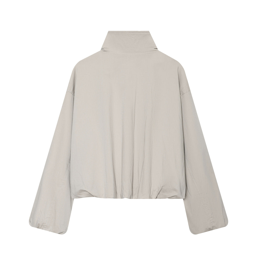 Damen Cropped Funktionsblouson mit Funnelkragen und verdeckter Druckknopfleiste Nord Taschen