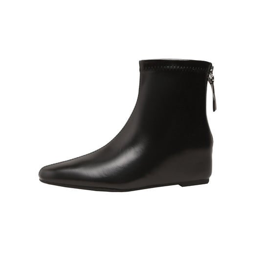 Damen Schlanke Ankle‑Boots mit elastischem Schaft und rückseitigem Reißverschluss Nord Taschen