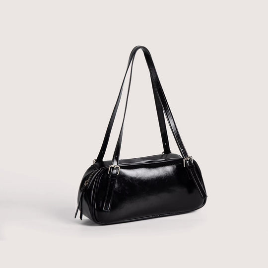 Damen Handtasche mit schickem, flachem Design und verstellbarem Schulterriemen Nord Taschen