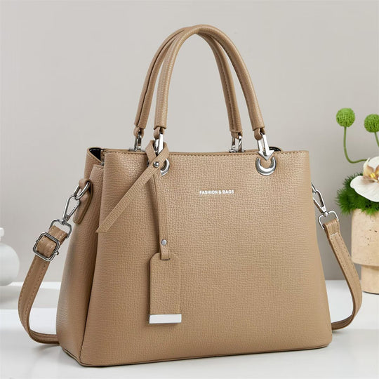 Damen elegante Handtasche mit strukturierten Akzenten Nord Taschen
