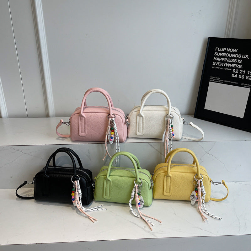 Damen Handtasche mit strukturiertem Design und abnehmbarem Schulterriemen Nord Taschen