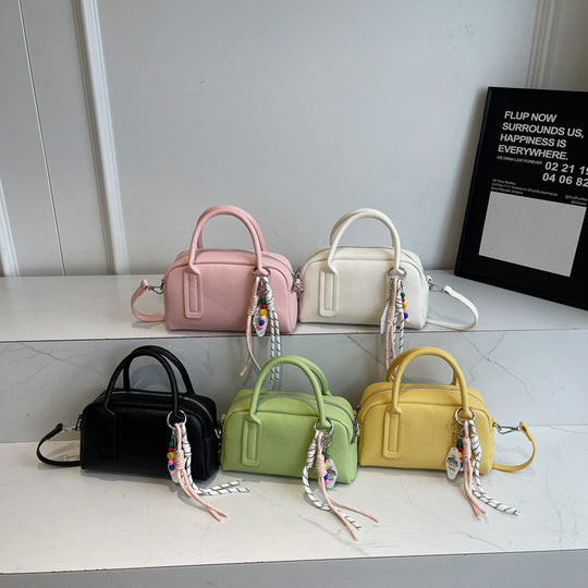 Damen Handtasche mit strukturiertem Design und abnehmbarem Schulterriemen Nord Taschen