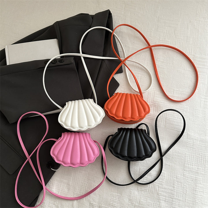 Damen modische Clutch-Tasche im Muschel-Design Nord Taschen