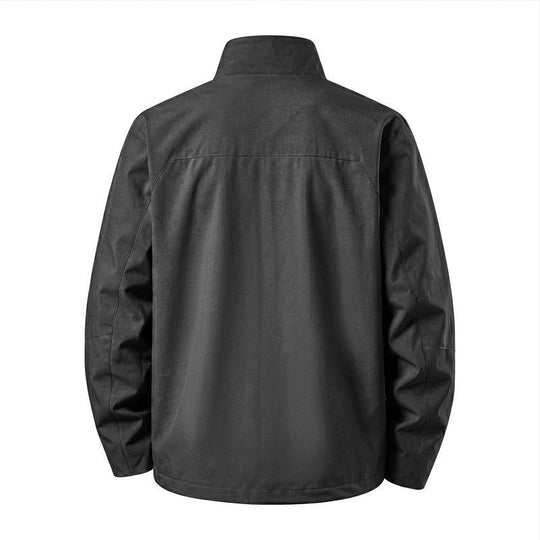Herren Leichte Übergangsjacke mit hohem Stehkragen Nord Taschen