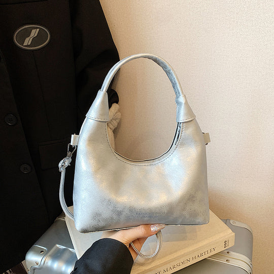 Damen Hobo-Tasche mit elegantem, geschwungenem Design und verstellbarem Schulterriemen Nord Taschen