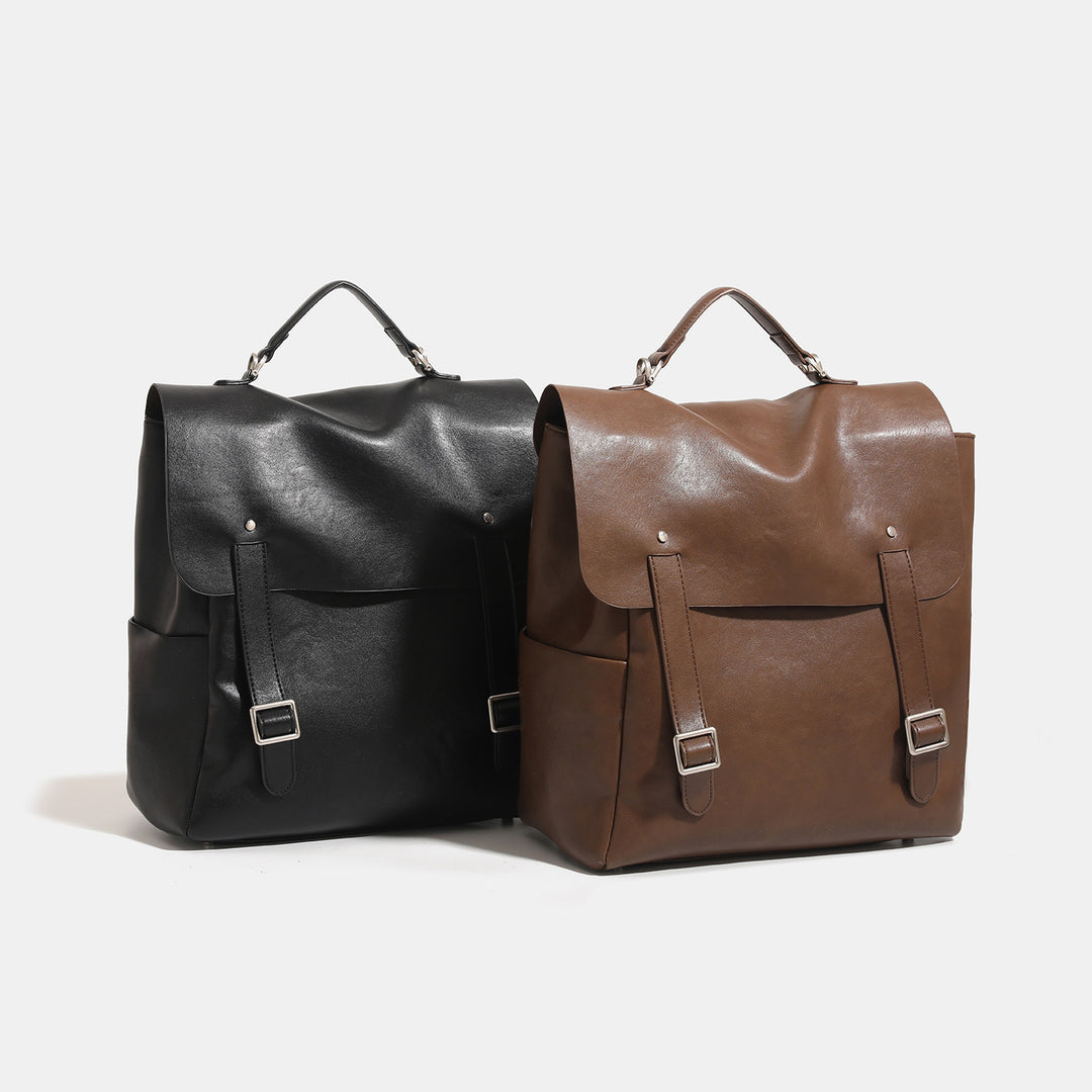 Damen Rucksack mit elegantem Lederbesatz Nord Taschen
