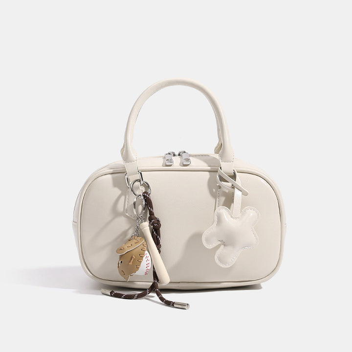 Damen Mini-Tasche mit einzigartigen Applikationen Nord Taschen