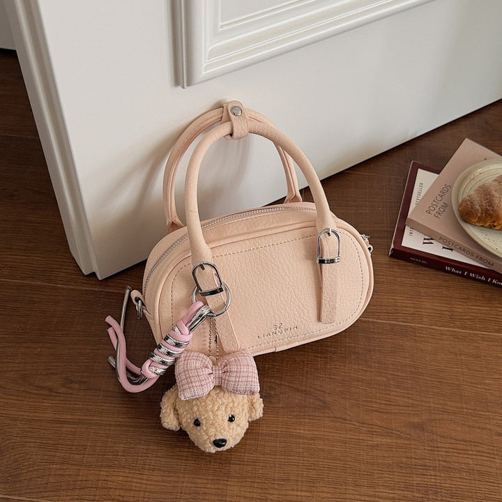 Damen Mini-Handtasche mit herausnehmbarem Teddy-Anhänger Nord Taschen
